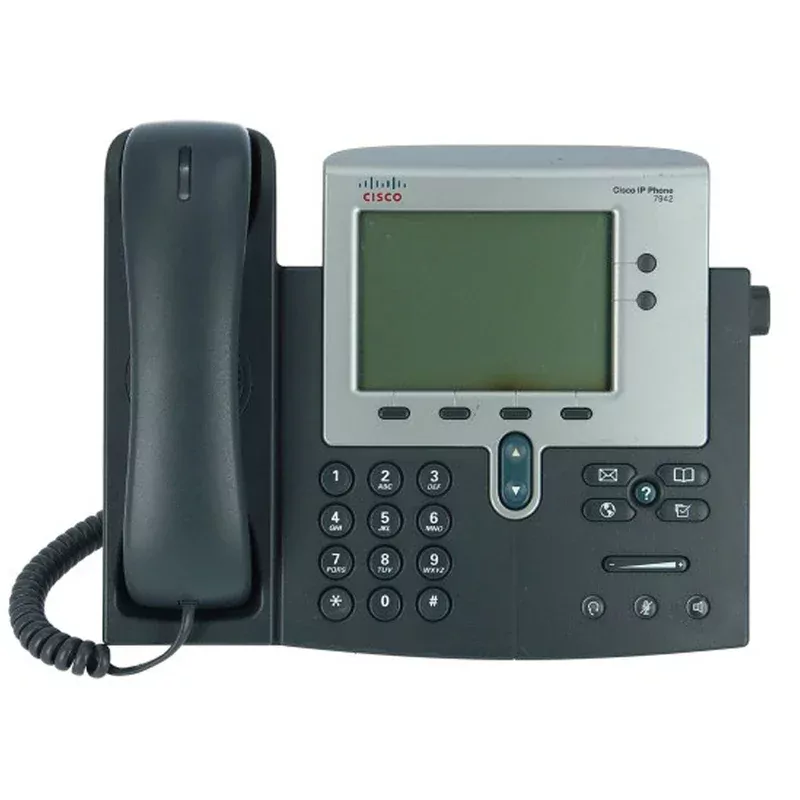 تلفن تحت شبکه سیسکو CP-7942G - نمای جلو