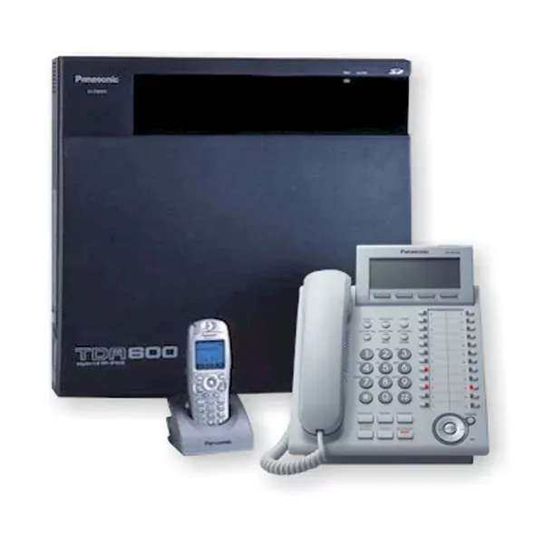 سانترال هیبرید IP پاناسونیک KX-TDA600 - نمای جلو