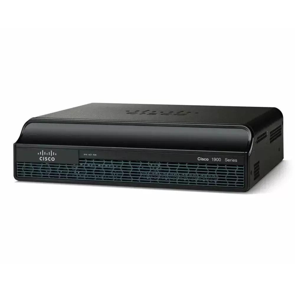 روتر سیسکو CISCO1941/K9 سری ISR G2 - نمای جلو