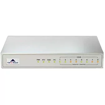 گیت‌وی FXO نیوراک MX8A-8FXO - نمای جلو