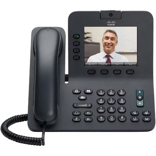 تلفن تصویری سیسکو CP-8945-K9 با دوربین داخلی - نمای جلو