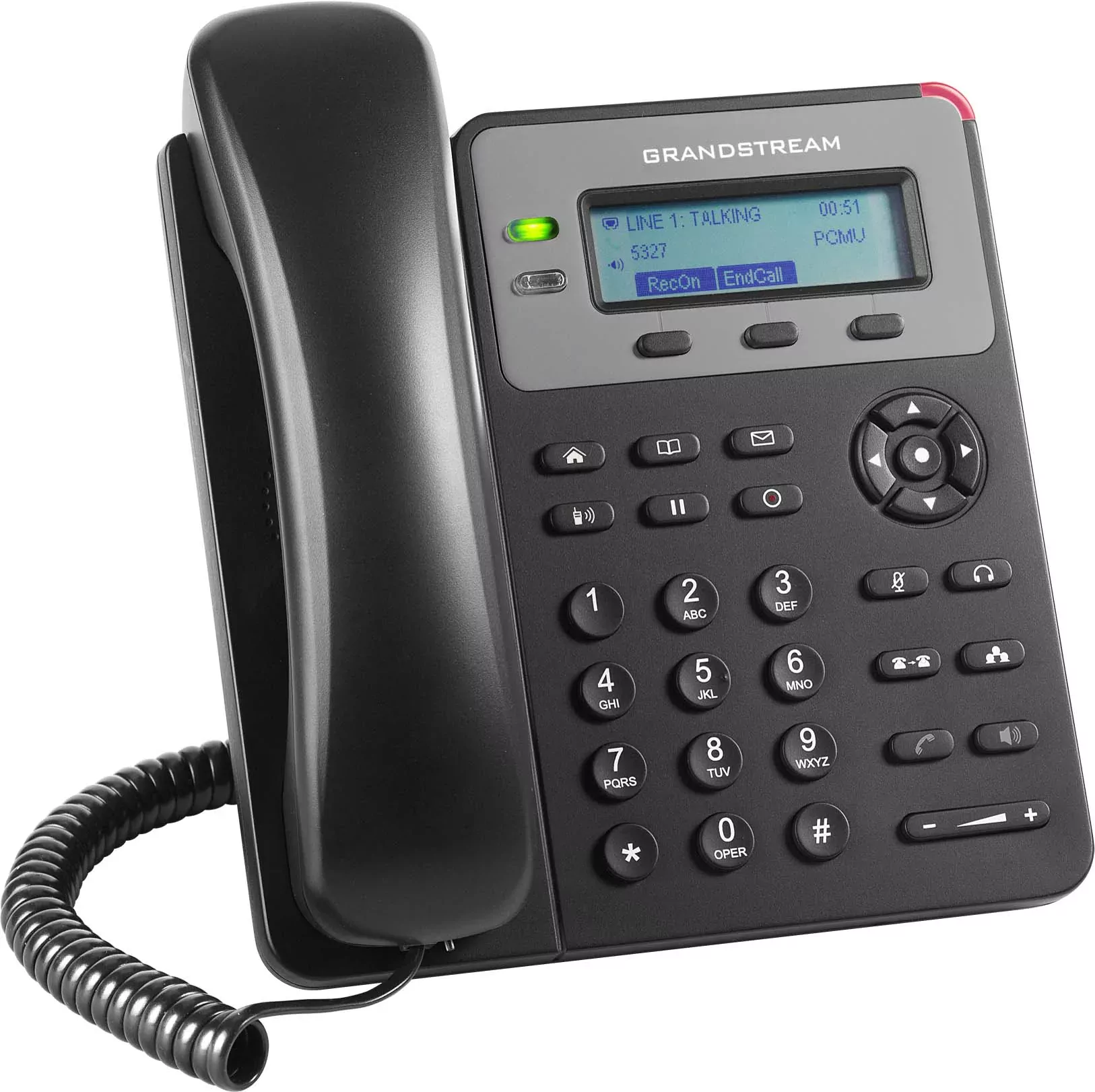 تلفن تحت شبکه گرنداستریم GXP1610 - نمای جلو