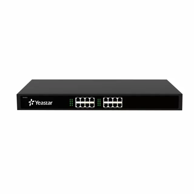 گیت‌وی FXO رک‌مونت یستار TA1610 - نمای جلو